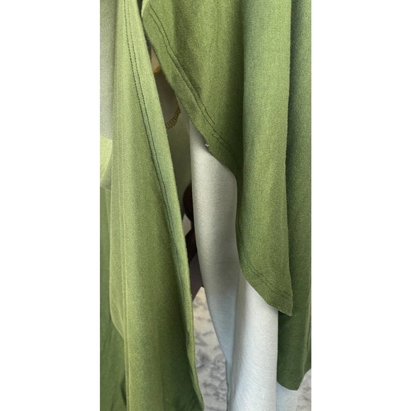 Est. 1946 Womens Size 14W / 16W Gold Cream & Green Ombre Maxi Pocket Maxi Dress - Picture 6 of 11
